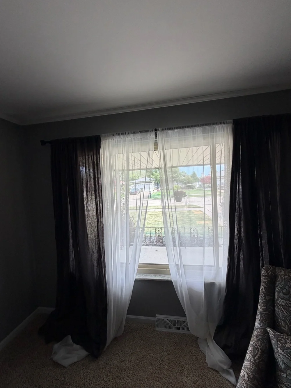 Restoration Hardware Linen Curtain Panels (2) 96”W x 108” L